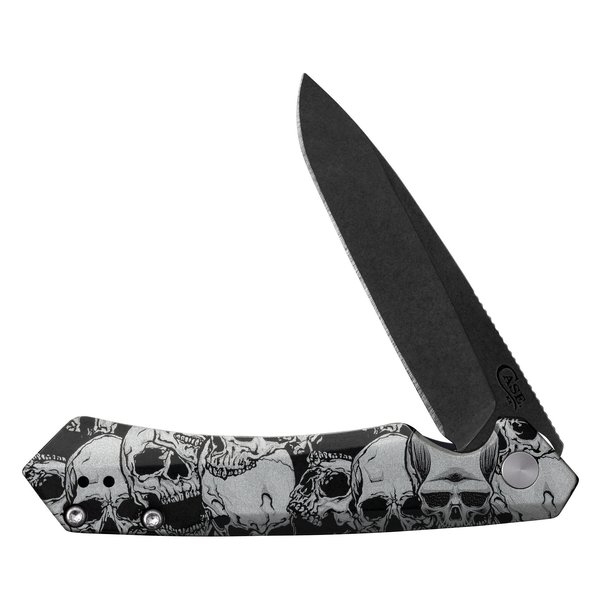 Case Cutlery Kinfe, Case Skull Custom Kinzua DLC-Coated Spear Blade 64645